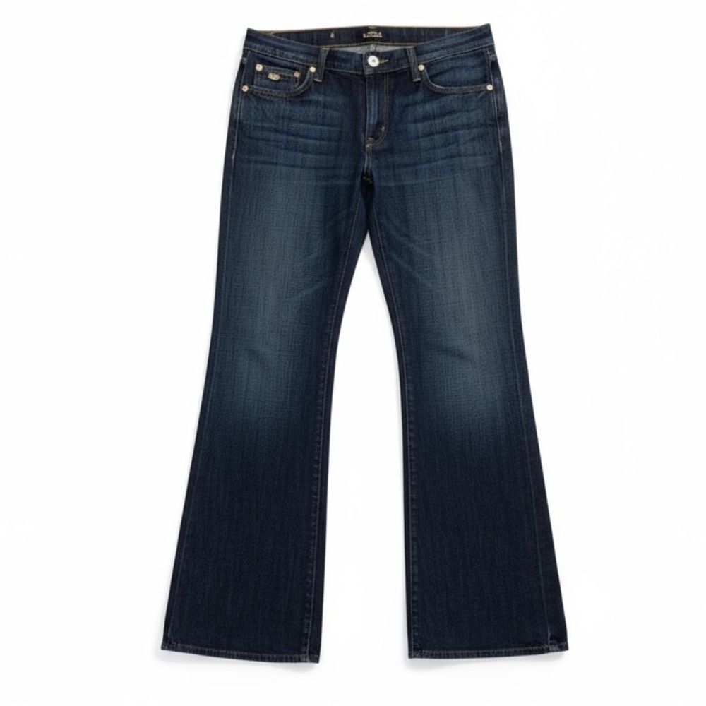 Vintage Rock & Republic Dark Blue Flare Jeans - Picture 1 of 6